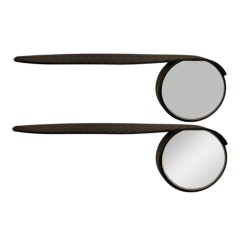 آینه نقطه کور سایه بان دار دو عددی