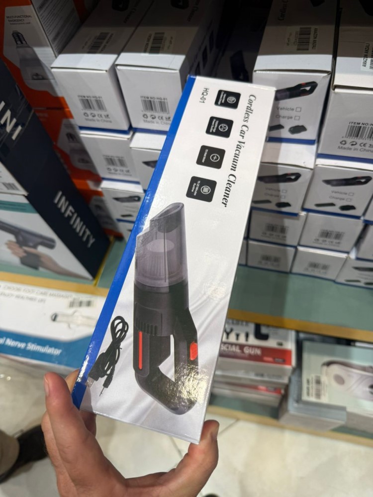 جارو شارژی خودرو مدل HQ-01