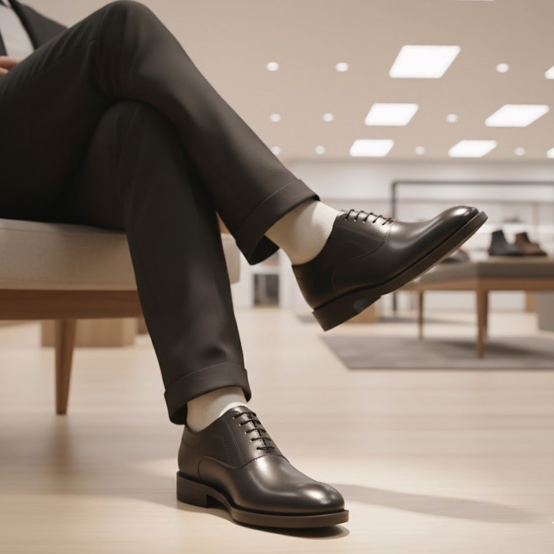 کفش رسمی بندی مردانه مدل Afraz