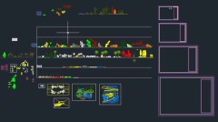 دانلود آبجکتهای آماده مبلمان اتوکد