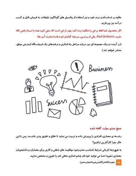 فایل PDF کتابچه دارچین (صفر تا صد راه اندازی کسب و کار جدید)