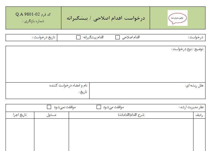 دستورالعمل آنالیز حالات خرابی بالقوه طراحی