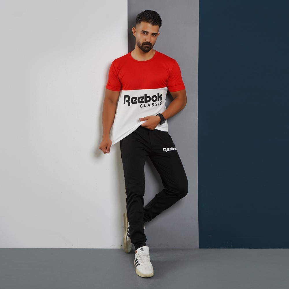 ست مردانه تیشرت و شلوار Reebok مدل نیکُل